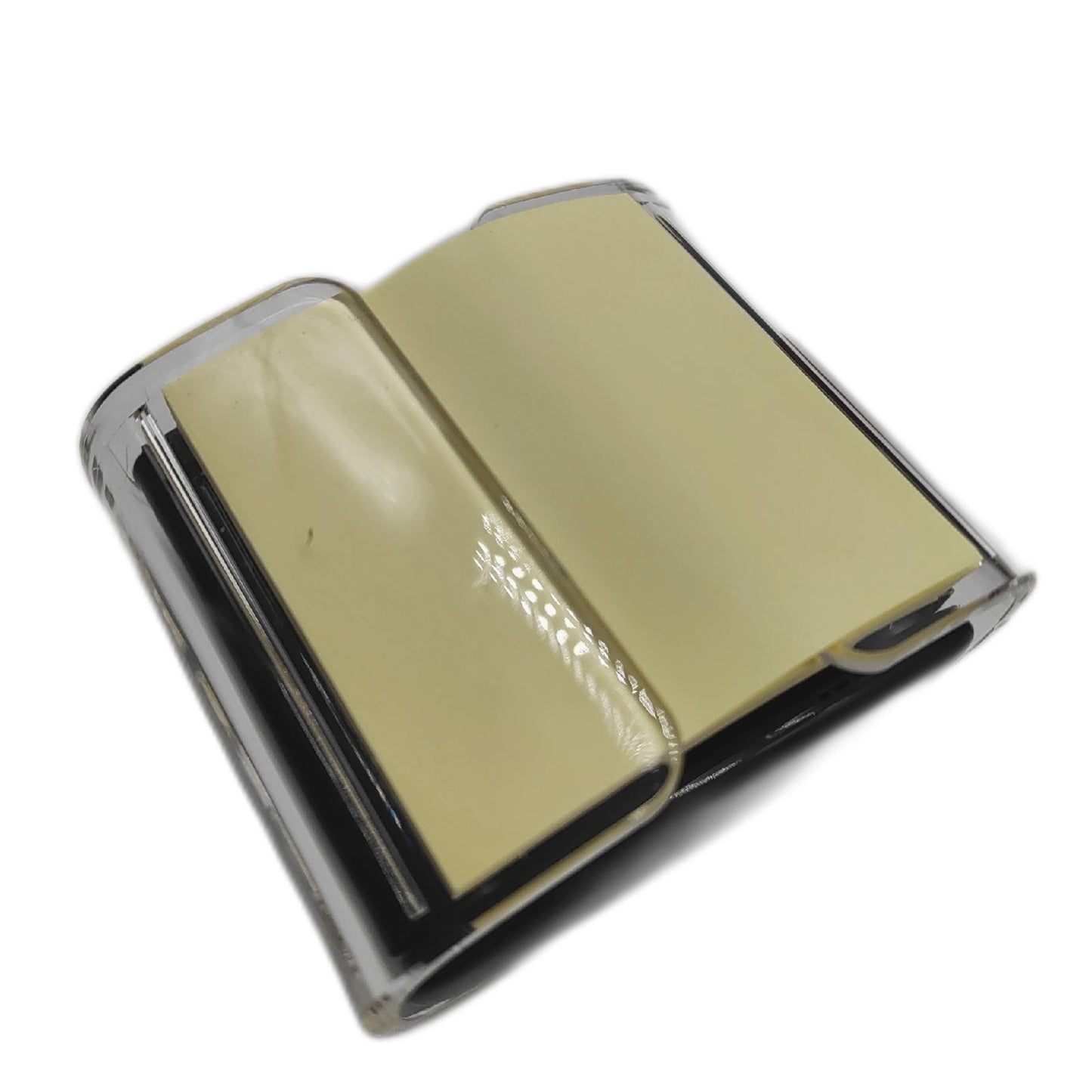 Post it Abroller Bürobedarf Z Notes PRO Schwarz Super Sticky Haftnotizen Gelb 76 mm x