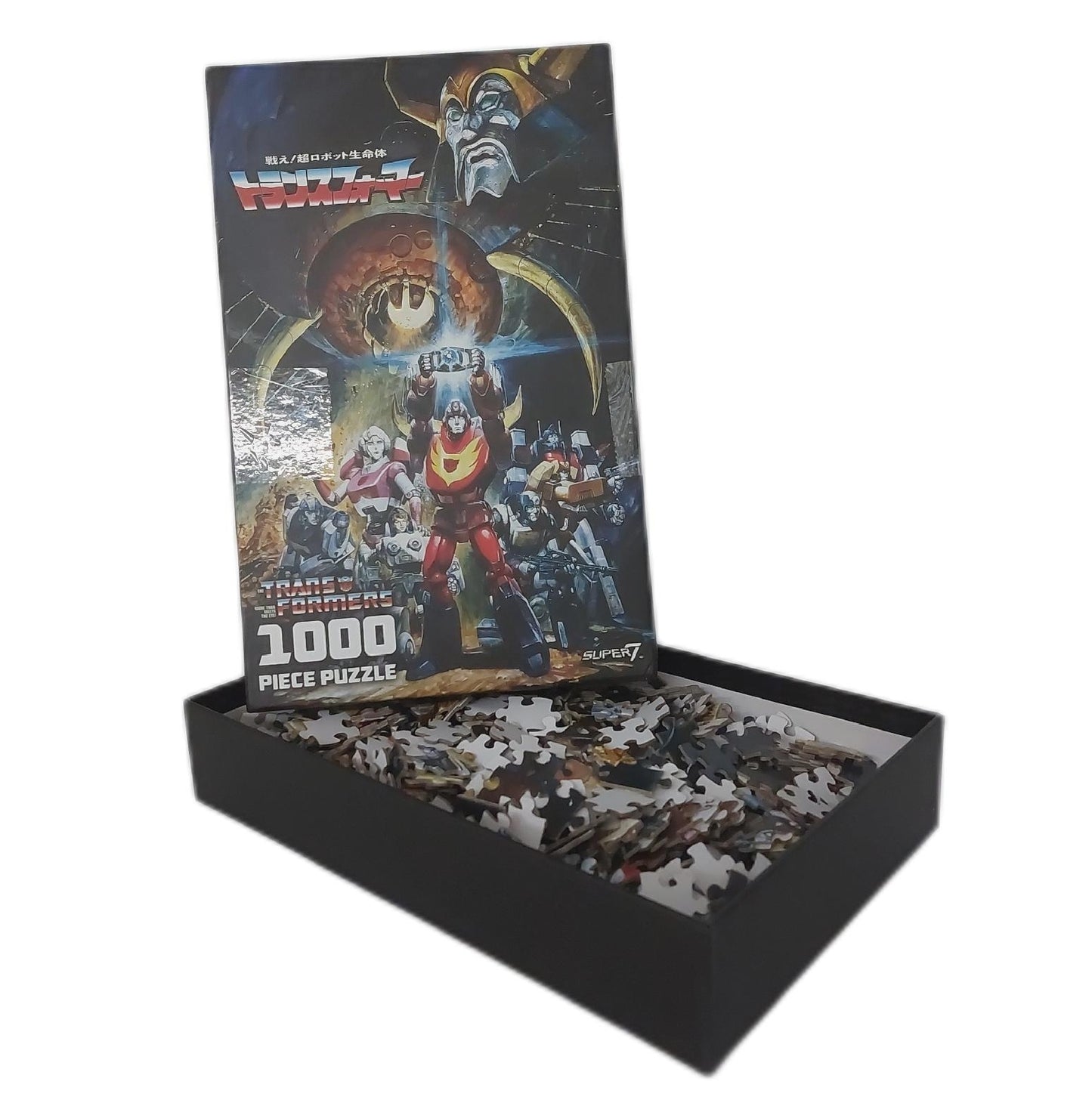 Super7 Puzzle Puzzle Spiel Transformers Japanischer Film 86 Action Abenteuer 1000 Teile