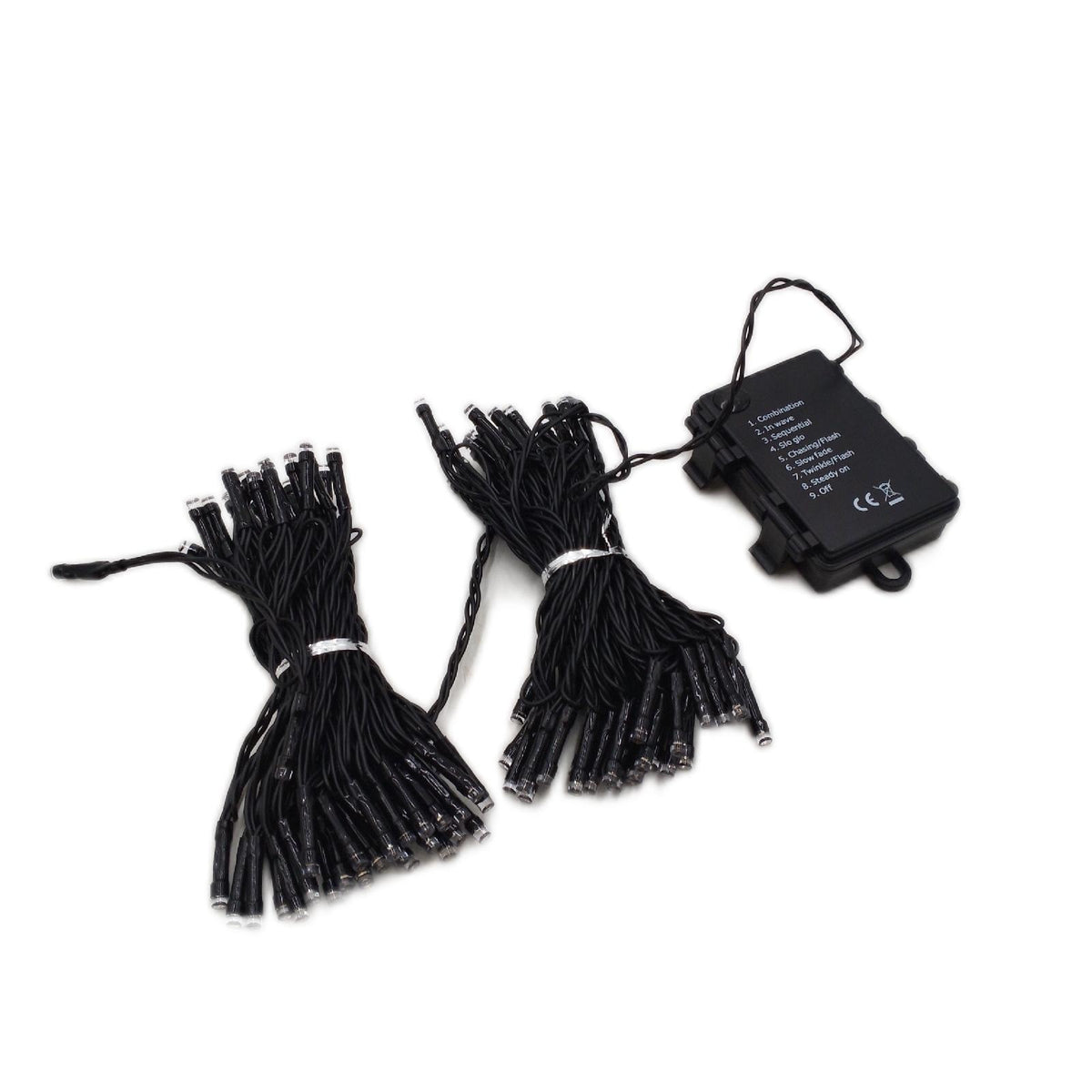 Lichterkette Außenbeleuchtung 10 Meter 100 LED mit USB Timer für Dekoration und Garten