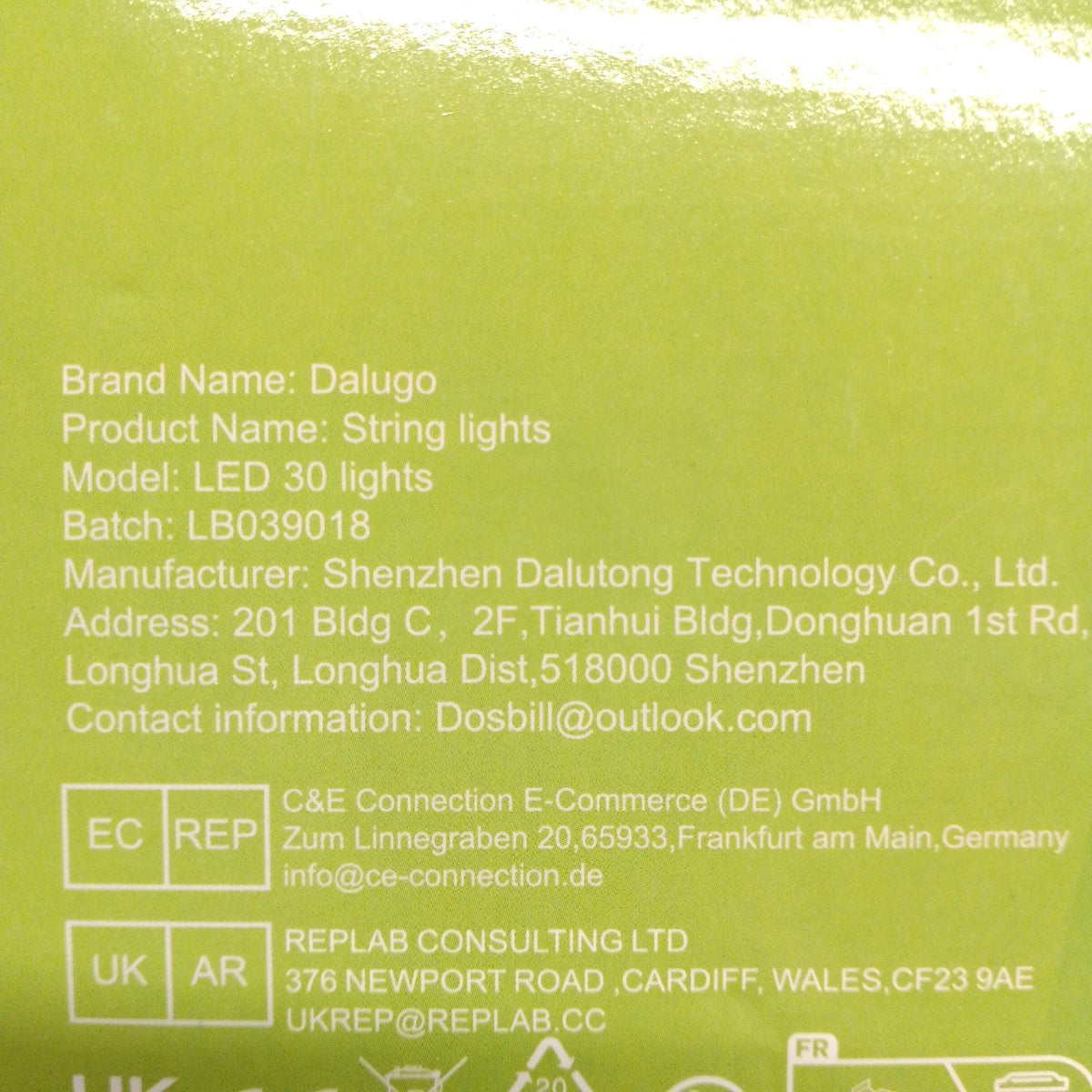 Lichterkette Außenbeleuchtung 10 Meter 100 LED mit USB Timer für Dekoration und Garten