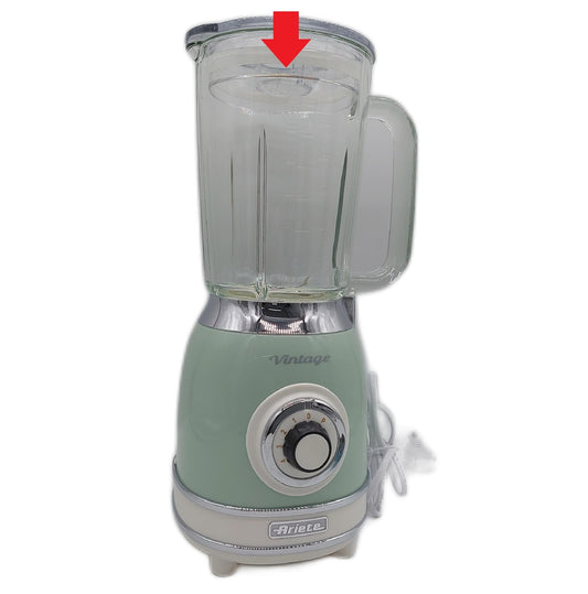 Ariete Vintage 583 Glas Mixer Retro Multifunktionsmixer 4 Klinge Deckel