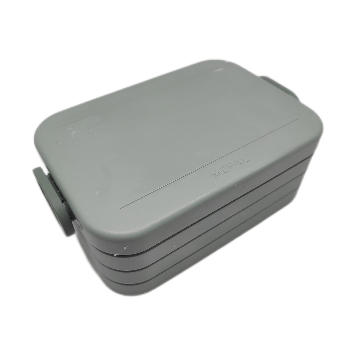 Mepal Brotdose Midi Lunchbox To Go fuer 2 Sandwiches 4 Brotscheiben Brotdose