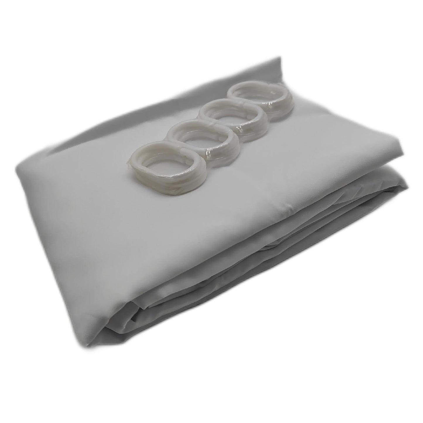 YISURE Duschvorhang 180x240 Weiß Antischimmel für Badezimmer Extra Groß