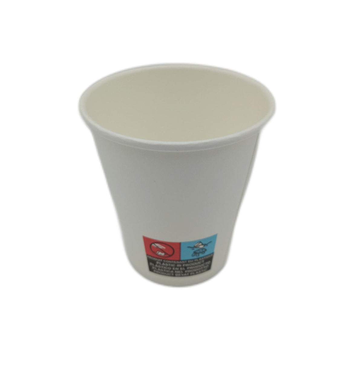 Einwegbecher aus weißem Karton  200 ml  100 Stück  biologisch abbaubar und recycelbar  umweltfreundlich für Kaffee  20 cl – Kreieren Sie Ihren persönlichen Becher