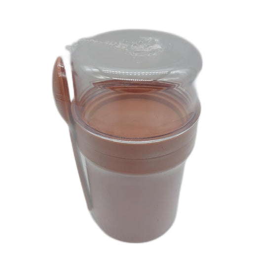 Swkien Müslibecher To Go Behälter Küchenbedarf 450ml und 250ml passend für Joghurt Becher