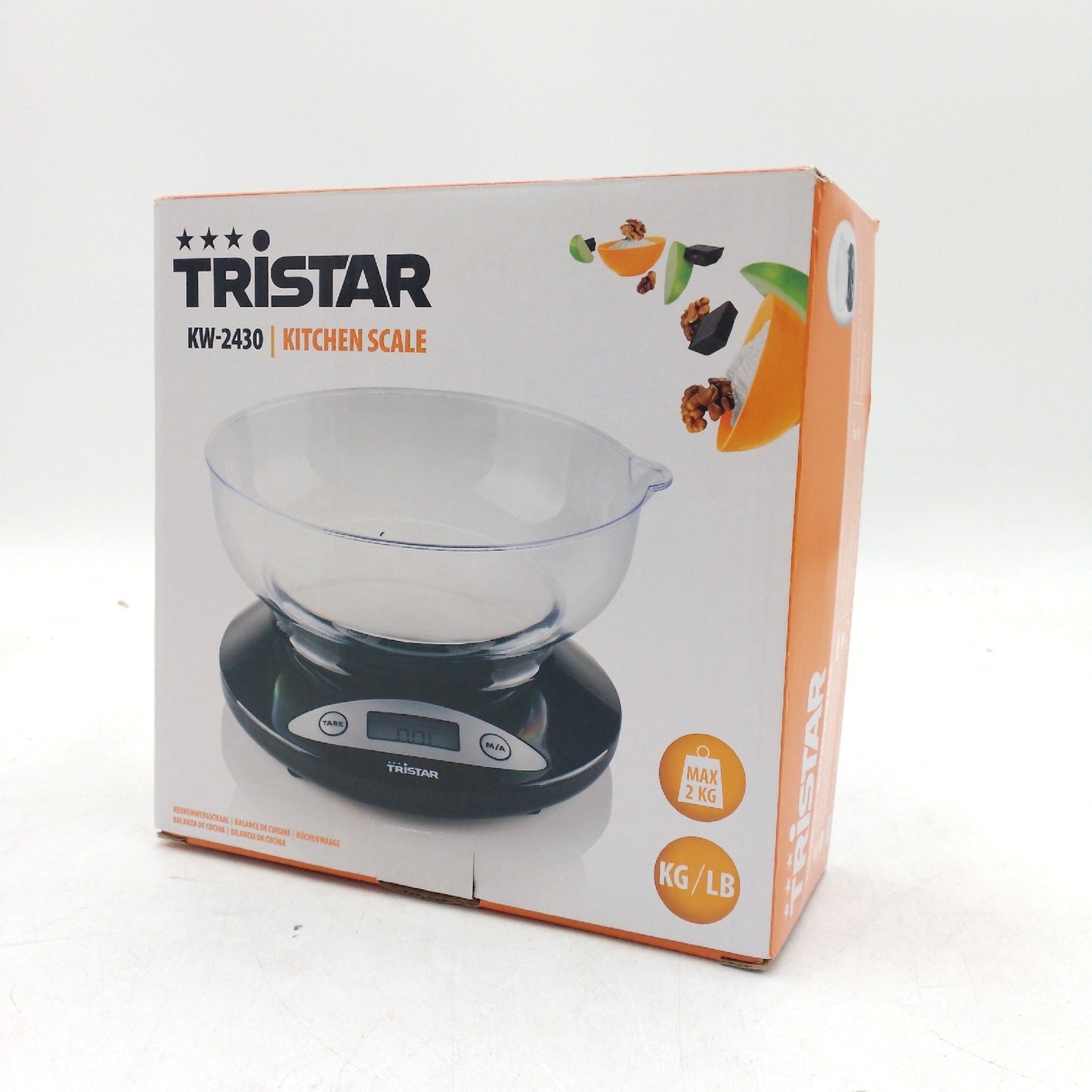 Tristar Küchenwaage Kleine Haushaltsgeräte KW 2430 Präzision Kochen Backen