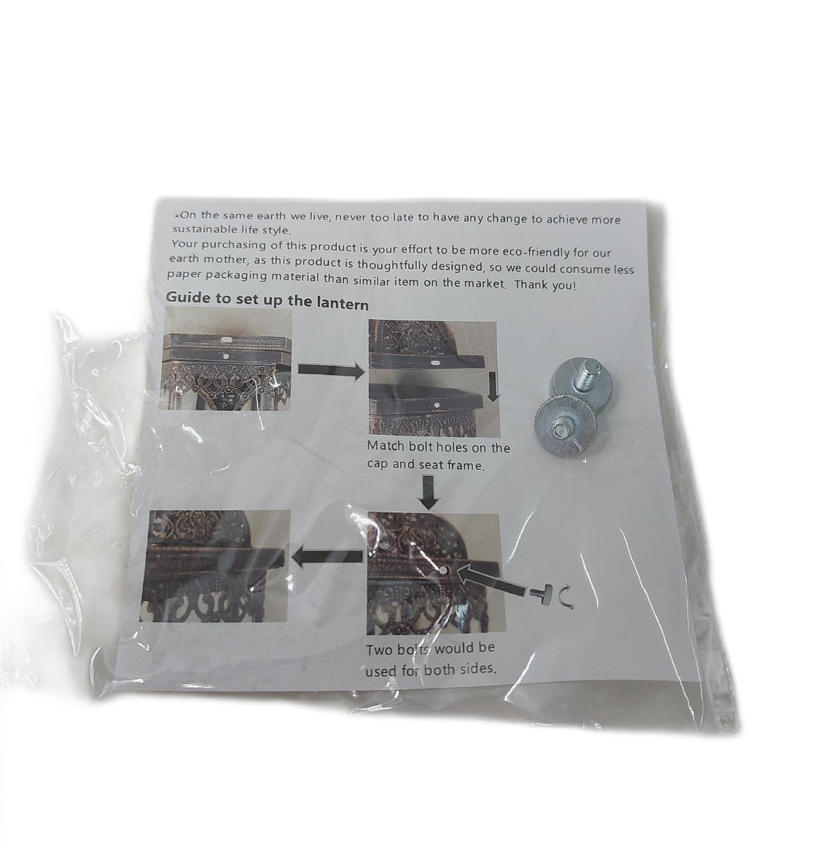 DECORKEY Laterne Beleuchtung Dekorative große Kerzenlaterne 36 cm Ambiente Stimmung