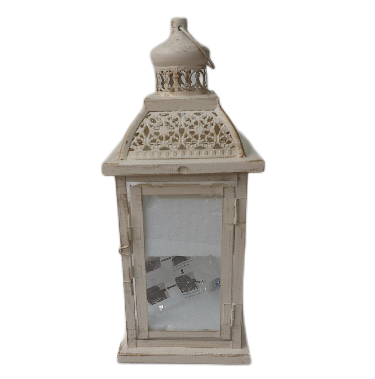 DECORKEY Laterne Beleuchtung Dekorative große Kerzenlaterne 36 cm Ambiente Stimmung