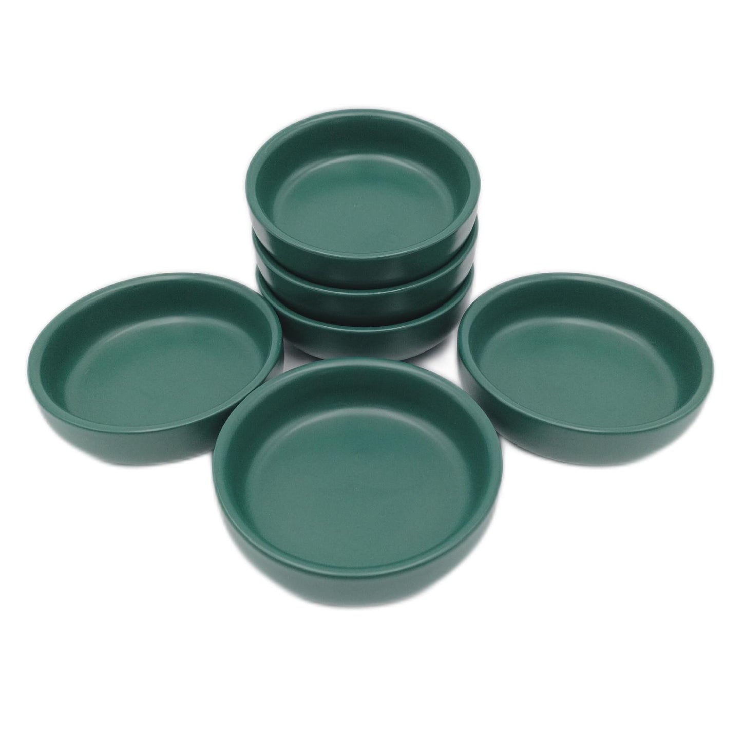 Dmnnlp Schalen Küchenbedarf Sojasaucenschale 9 cm matte Keramik Dips