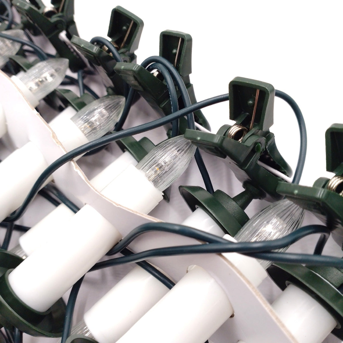 Konstsmide LED Baumkette  Topbirnen  teilbarer Stecker  16 warm weiße Dioden  230V  Innen  grünes Kabel - 2010-020