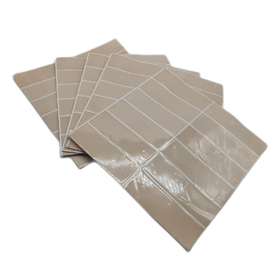Yoillione 3D Fliesenaufkleber Bad Küche Upgrade Dickere selbstklebend wasserfest langlebig