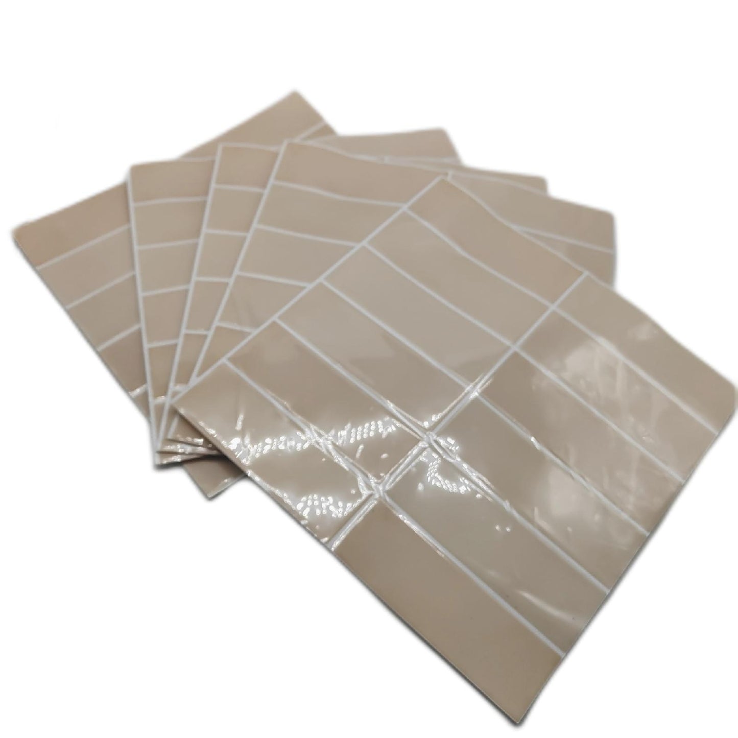 Yoillione 3D Fliesenaufkleber Bad Küche Upgrade Dickere selbstklebend wasserfest langlebig