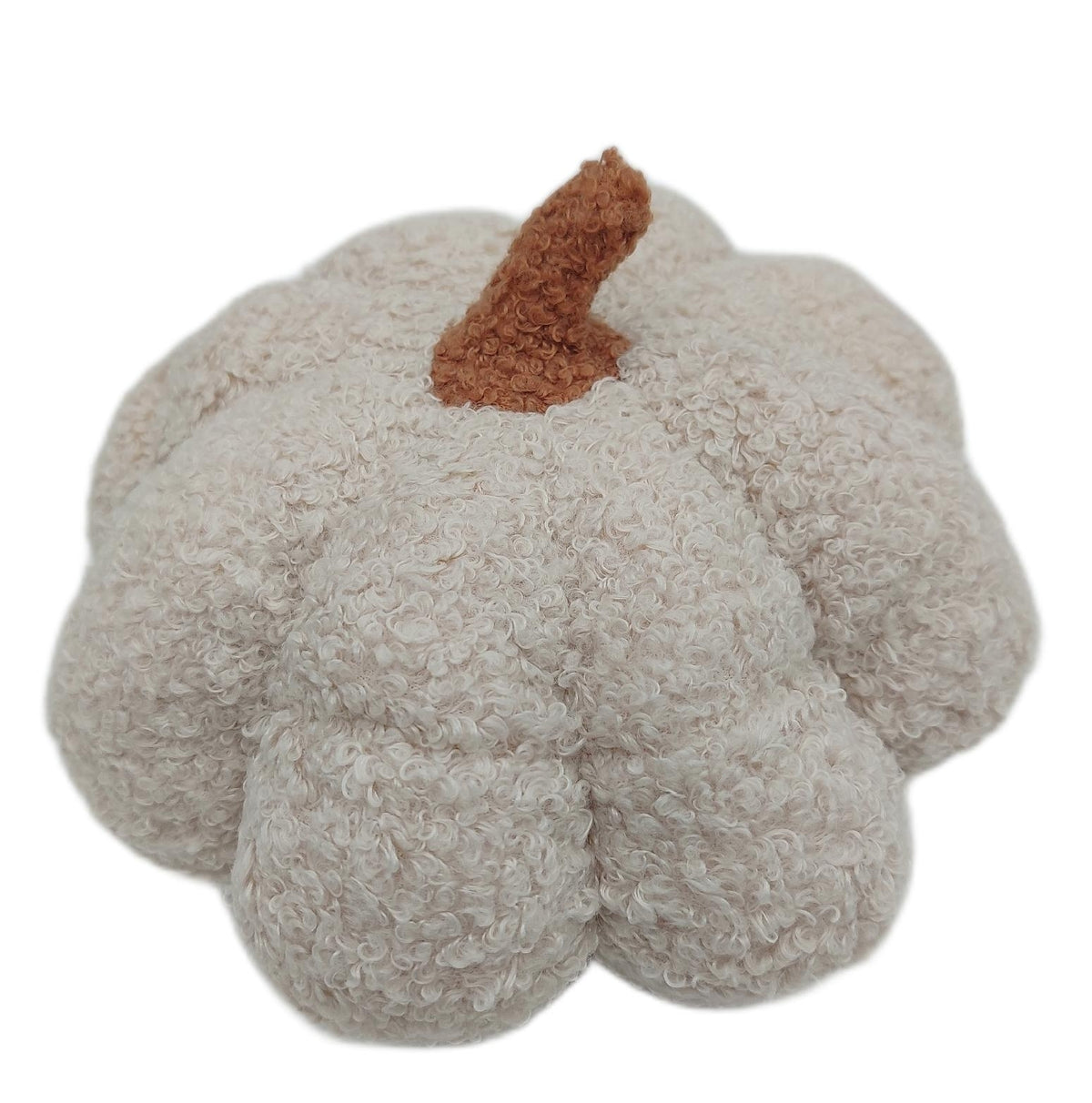 Gluhbirnen Kürbis Überwurfkissen, Kürbis Deko, Kürbiskissen Schlafzimmer Dekoration Dekoration, kürbis Kissen, Halloween deko, Partybevorzugung, 20cm, Milchweiß