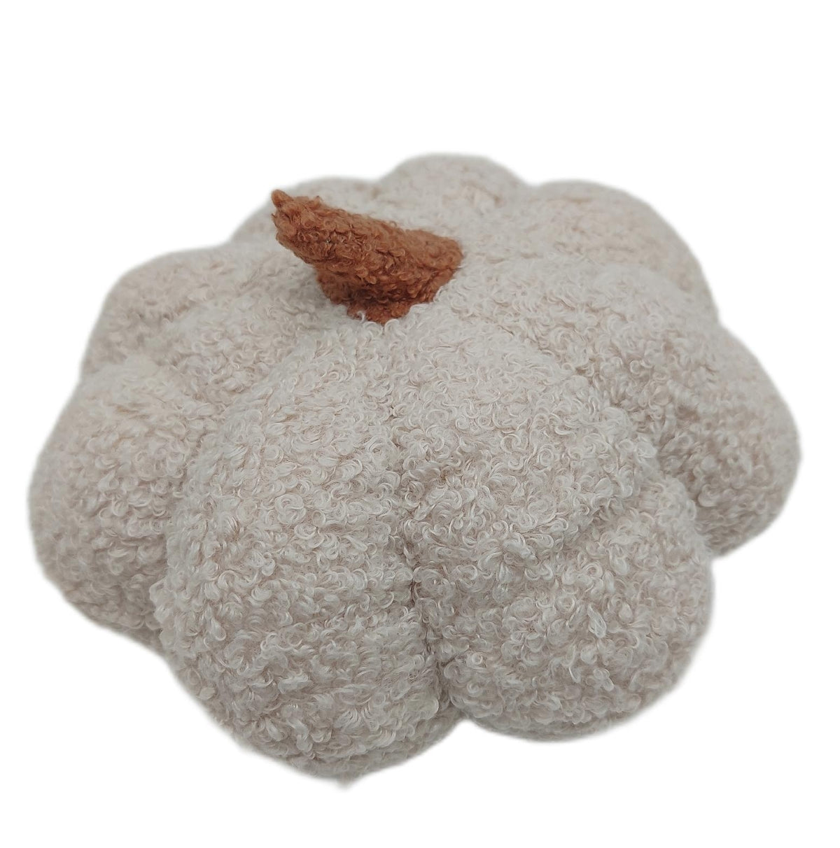 Gluhbirnen Kürbis Überwurfkissen, Kürbis Deko, Kürbiskissen Schlafzimmer Dekoration Dekoration, kürbis Kissen, Halloween deko, Partybevorzugung, 20cm, Milchweiß