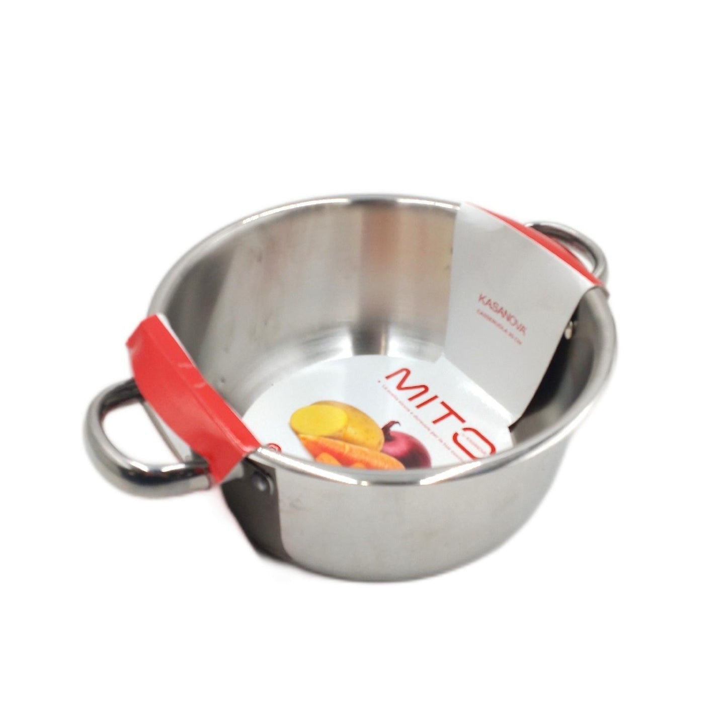 Kasanova Topf Kochgeschirr Küchenausstattung Mito Kochen Küche Edelstahl 20 cm