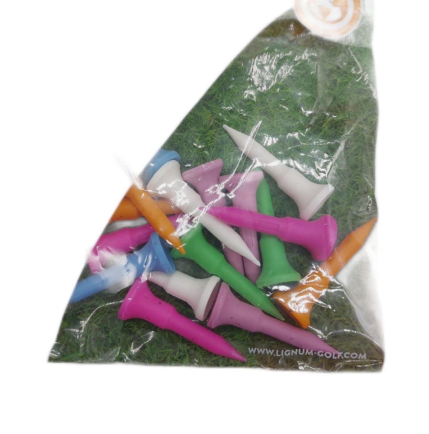 LIGNUM T Shirts Bekleidung 38MM Pack 16 Golf Freizeit Unisex Neon Mix