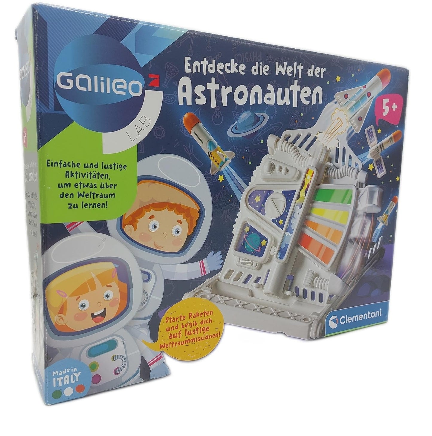 Clementoni Experimentierkasten Kinderweltall Galileo Lab Entdecke die Welt der Astronauten