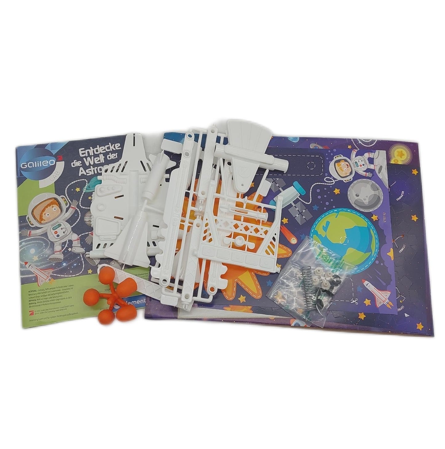 Clementoni Experimentierkasten Kinderweltall Galileo Lab Entdecke die Welt der Astronauten