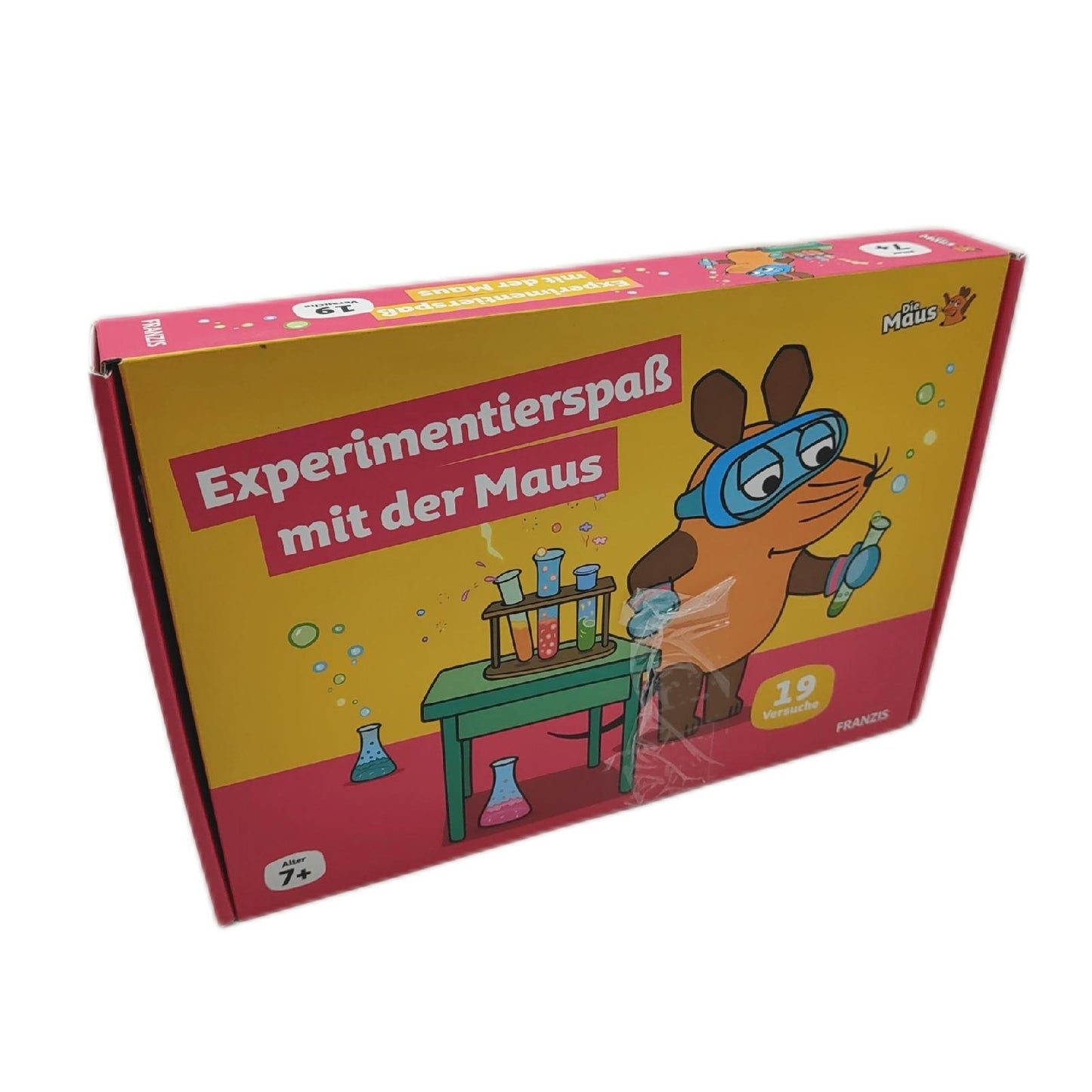 Franzis Experimentierkasten Spielzeug Wissenschaft 67232 Forscherset mit 19 spannenden