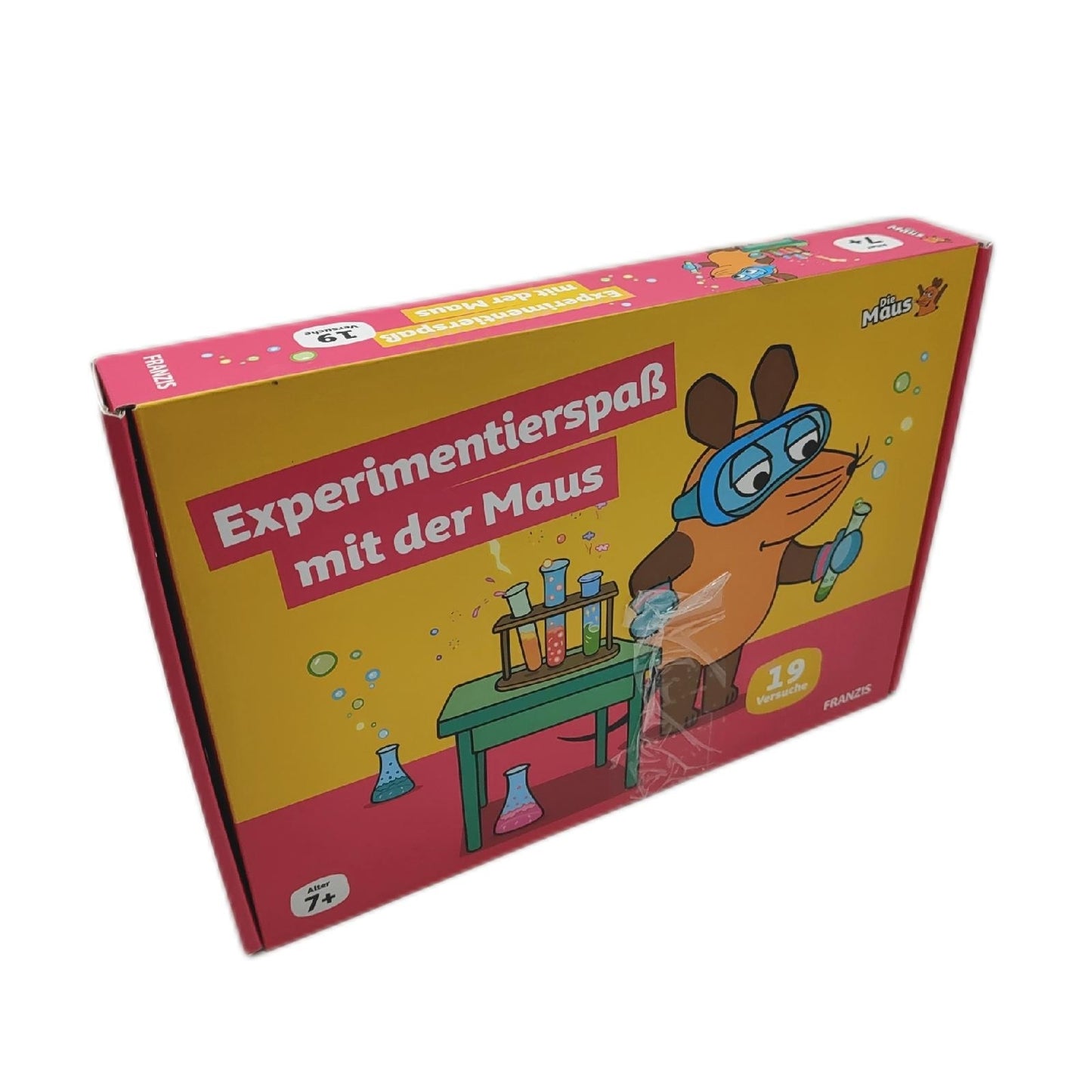 Franzis Experimentierkasten Spielzeug Wissenschaft 67232 Forscherset mit 19 spannenden