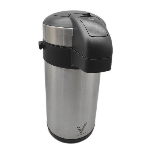 Vondior Pumpkanne Kaffeekaraffe Airpot 4 Liter Isolierte Qualität für Gastronomie