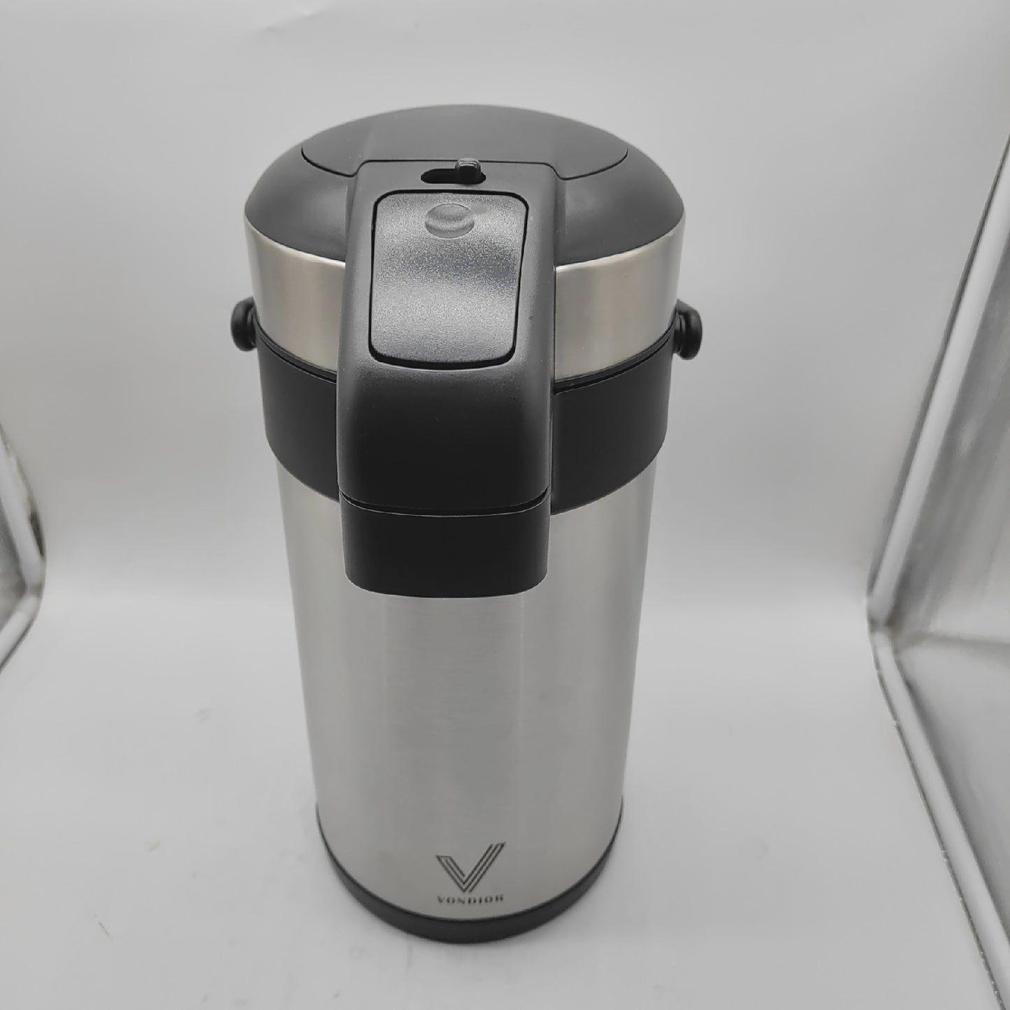 Vondior Pumpkanne Kaffeekaraffe Airpot 4 Liter Isolierte Qualität für Gastronomie