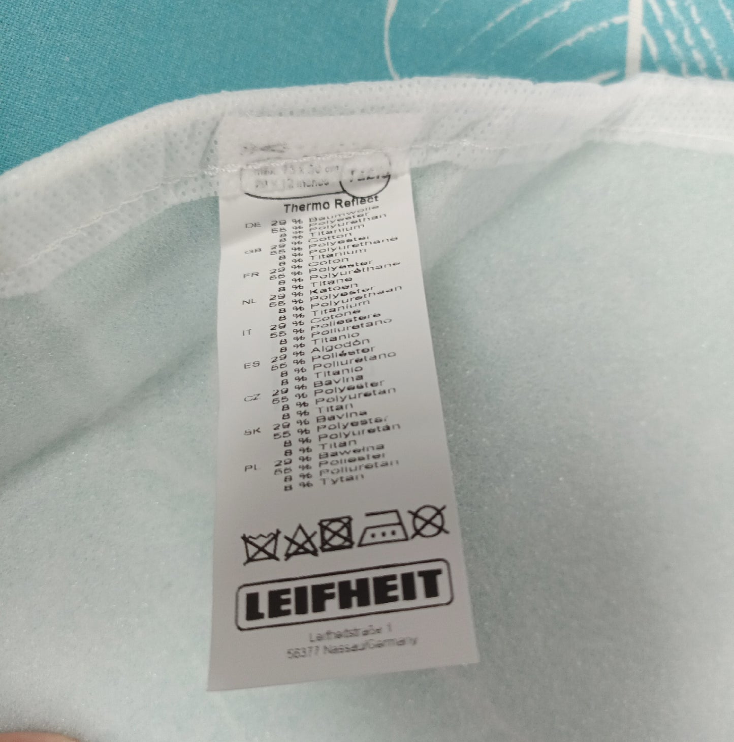Leifheit Bügelbrettbezug Haushaltswaren AirBoard Ersatzbezug für Tischbü