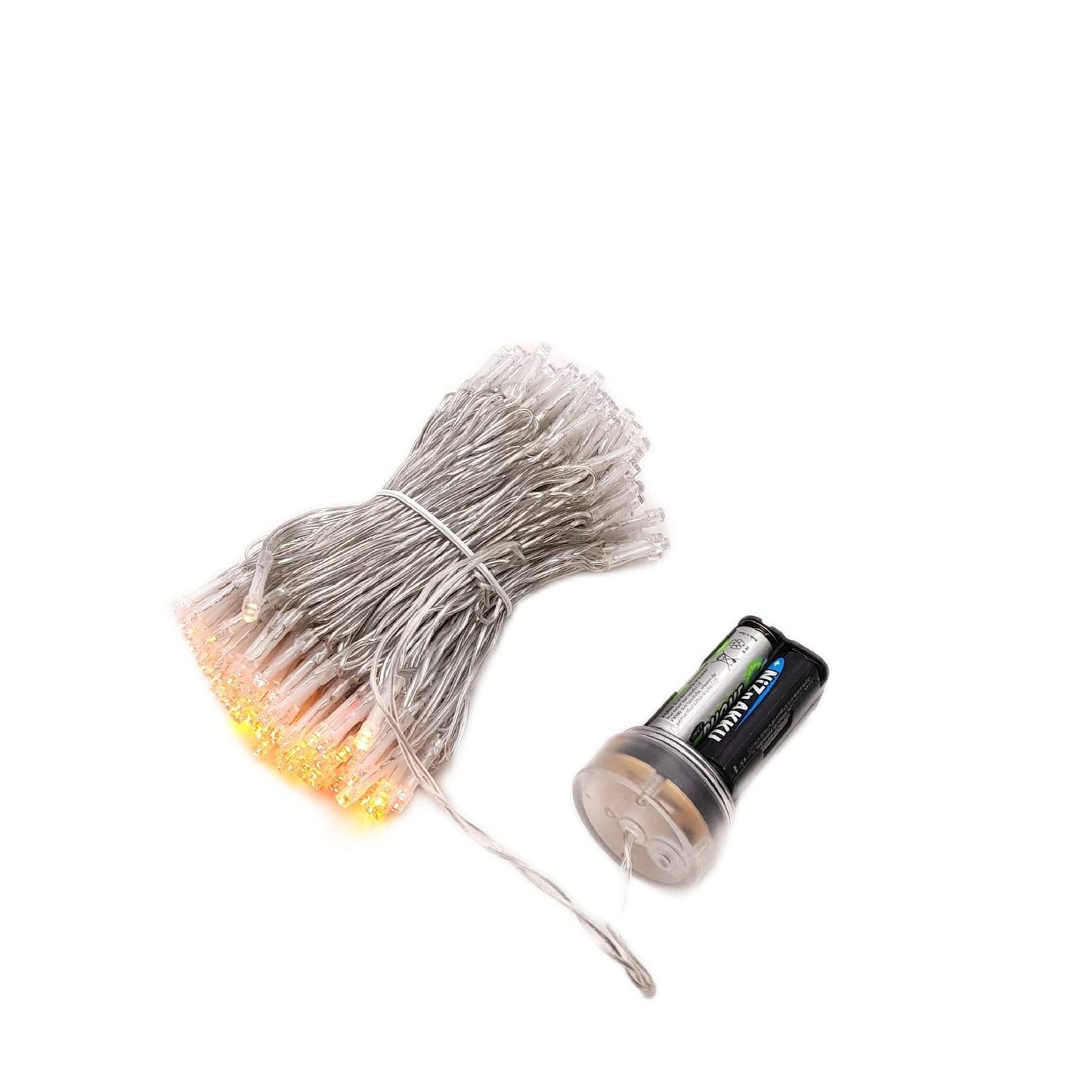 Joomer Lichterkette Beleuchtung Weihnachten 20 Meter 200 LED Außen Batterie Timer