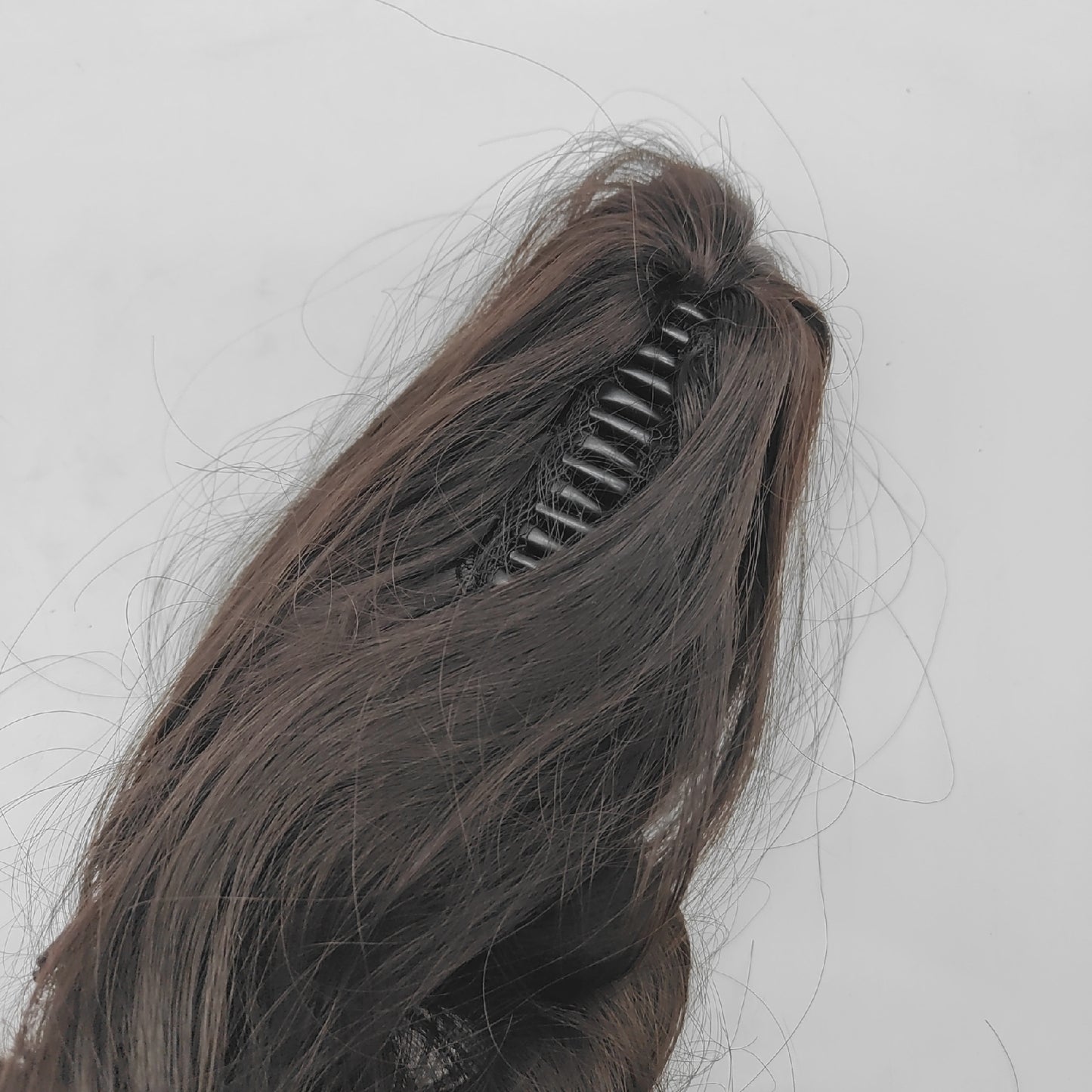 FLUFYMOOZ Ponytail Extension Haarverlängerung 66cm Lange Gewellte Pferdeschwanzverlängerung Qualität