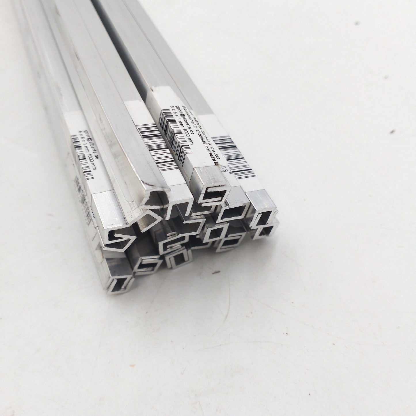 GAH Alberts Aluminium Profile Baustoffe 498306 Packung 15 naturfarben 100