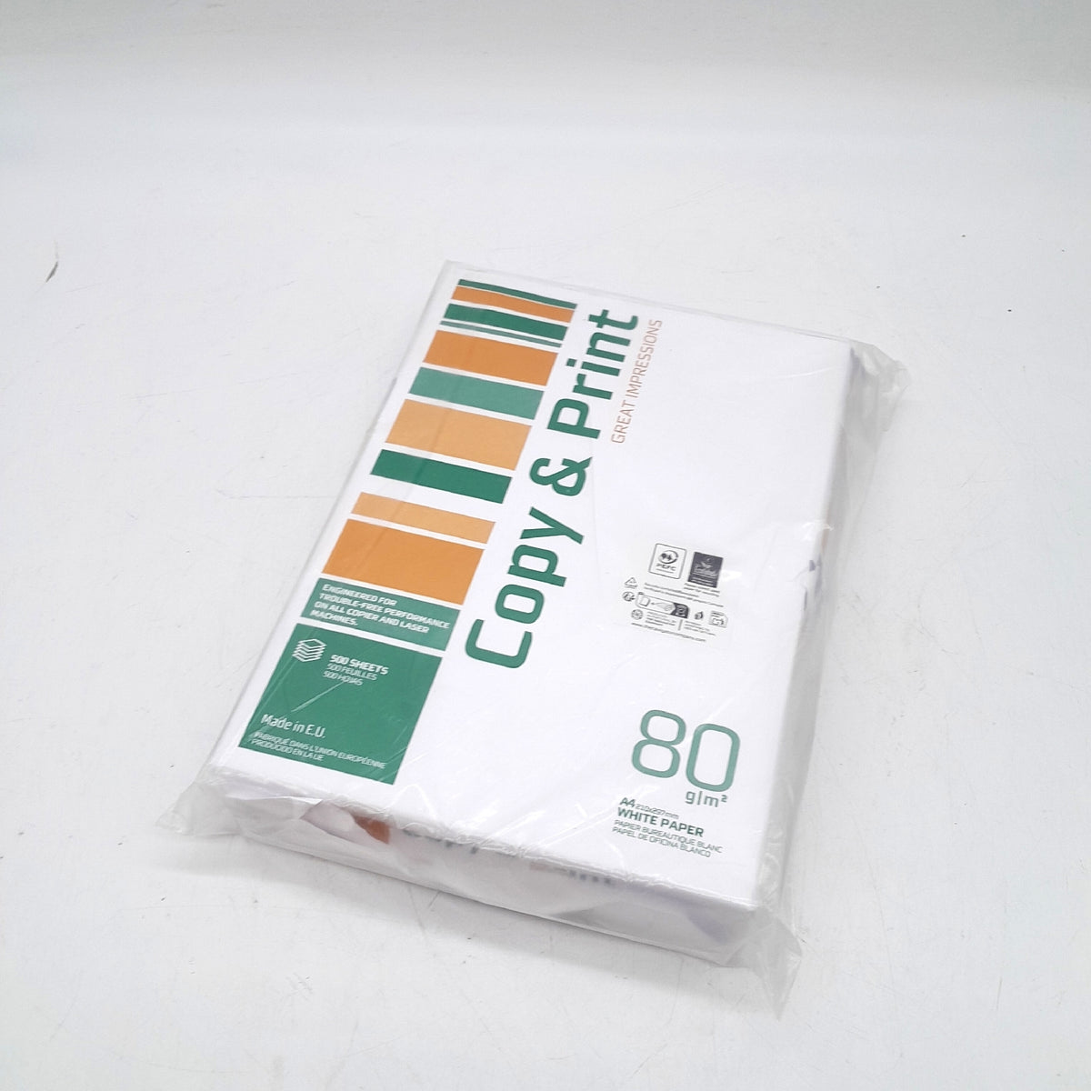 COPY&PRINT Kopierpapier DruckerpapierDIN A4 80gm² 1 x 500 BlattQualitätsklasse