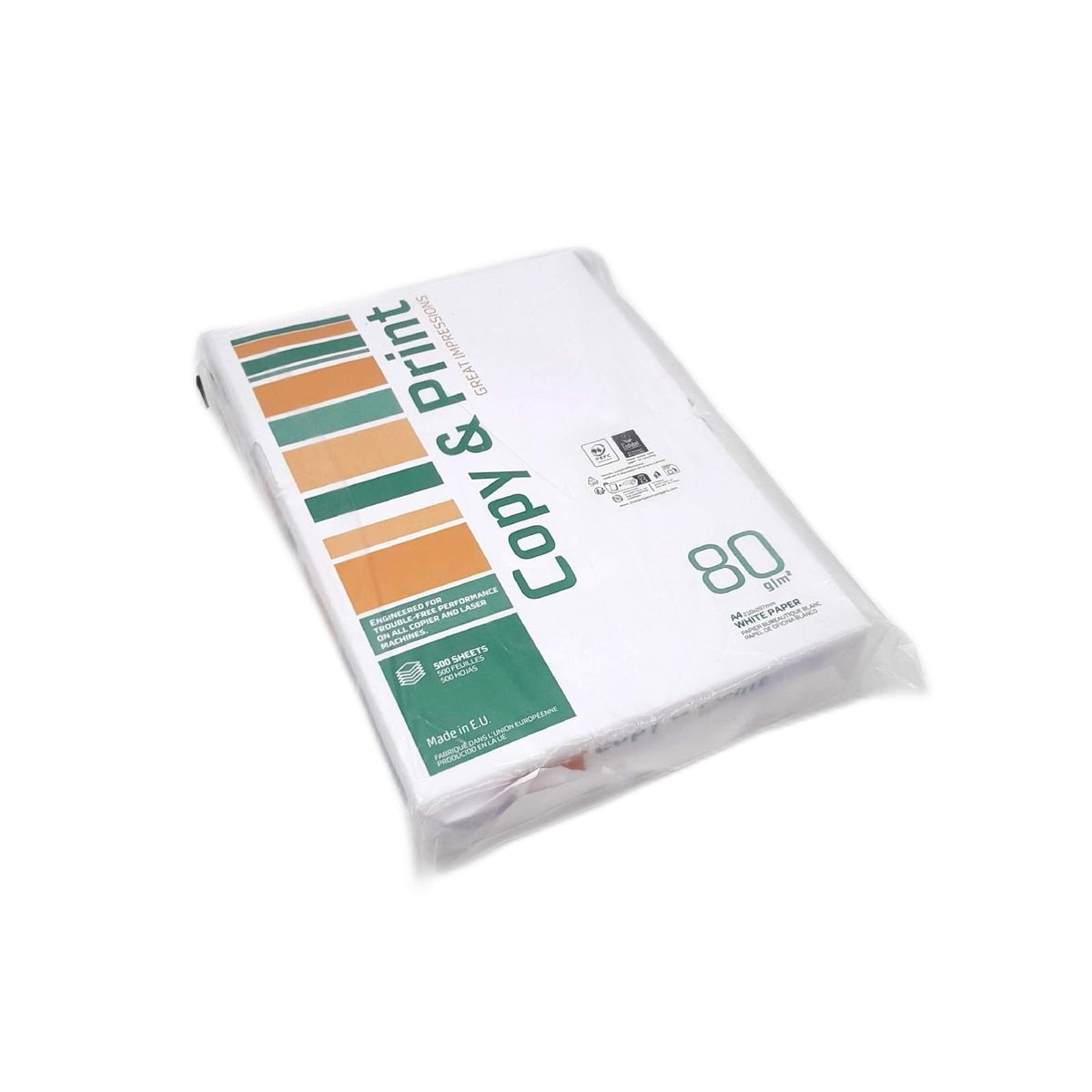 COPY&PRINT Kopierpapier DruckerpapierDIN A4 80gm² 1 x 500 BlattQualitätsklasse