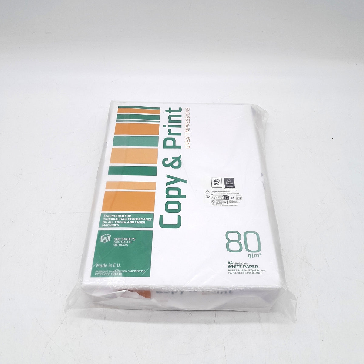 COPY&PRINT Kopierpapier DruckerpapierDIN A4 80gm² 1 x 500 BlattQualitätsklasse