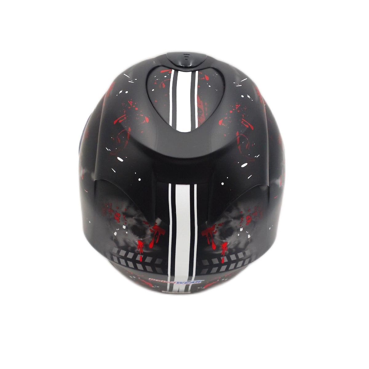 protectWEAR Motorradhelm FS 801 99R schwarzrot Gr.L Motorrad Motorrad
