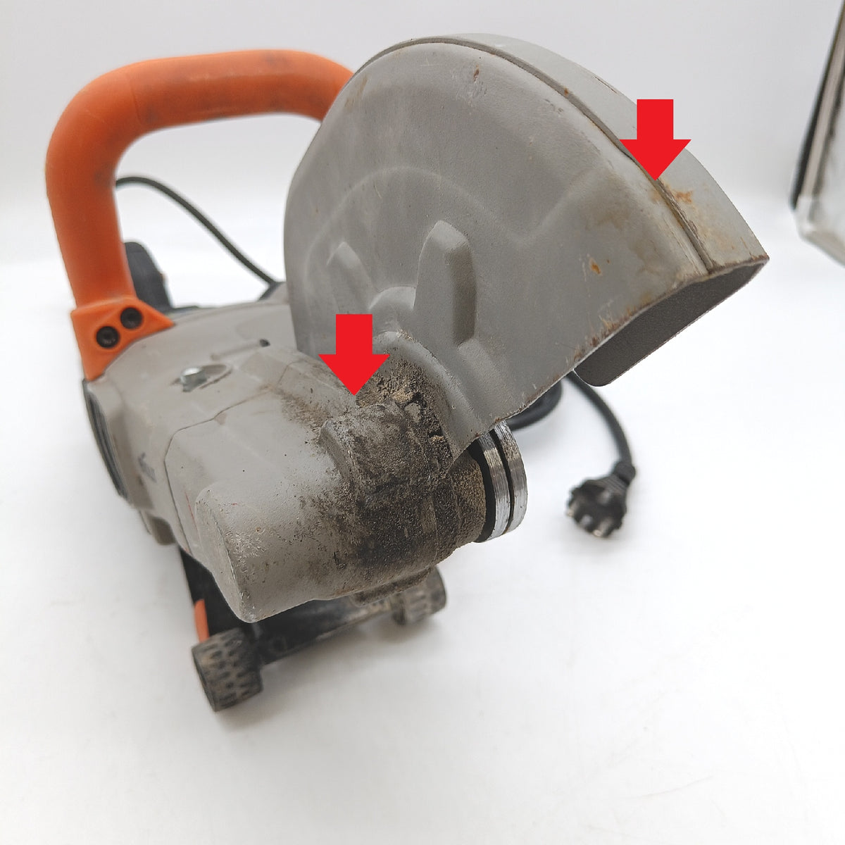 Evolution R230DCT 230 mm slijpmachine 2000 W Motor Defekt mit Gebrauch