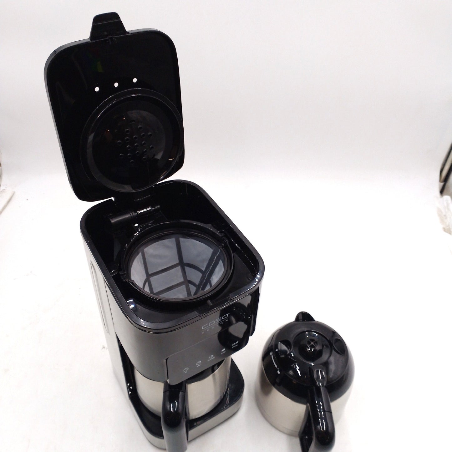 Caso Kaffeemaschine Kaffeezubereiter Küchengeräte Coffee Taste Style Duo Thermo Edelstahl