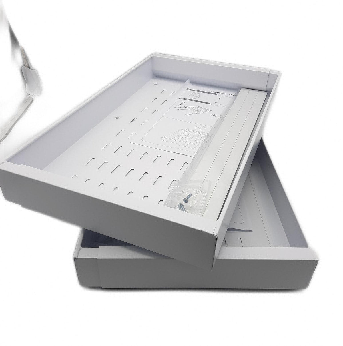 Mointal 2 Stück ausziehbare Schublade Küche Teleskopschublade Griff ausziehbar Organizer