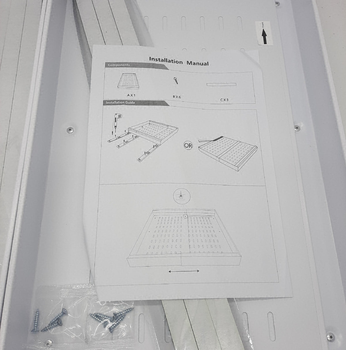 Mointal 2 Stück ausziehbare Schublade Küche Teleskopschublade Griff ausziehbar Organizer