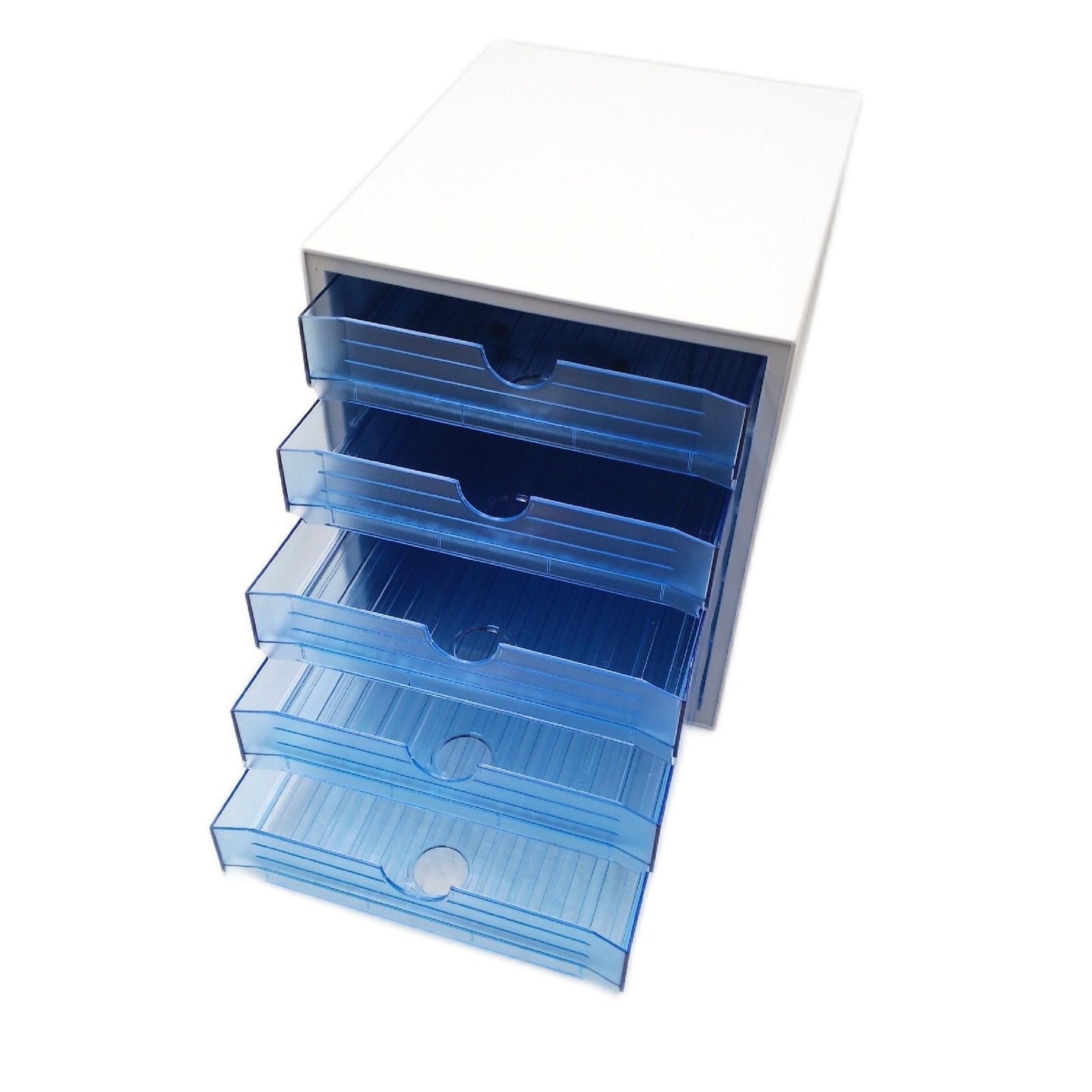 HAN Schubladenbox Aufbewahrung Büro Möbel Systembox 5 Schubladen Ordnungssystem