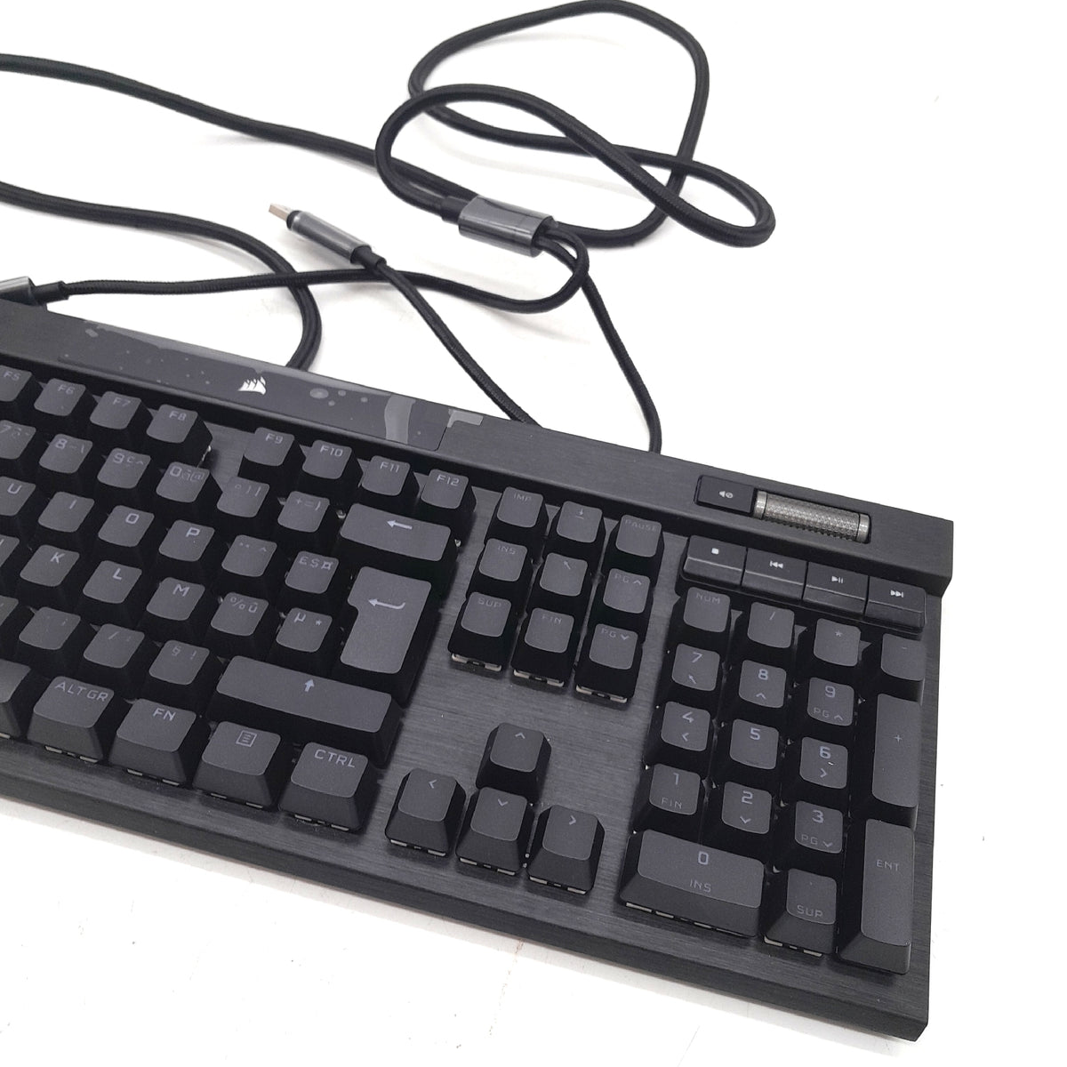 Corsair K100 RGB Mechanische Gaming Tastatur Mechanische Switches Cherry MX Französisches Layout
