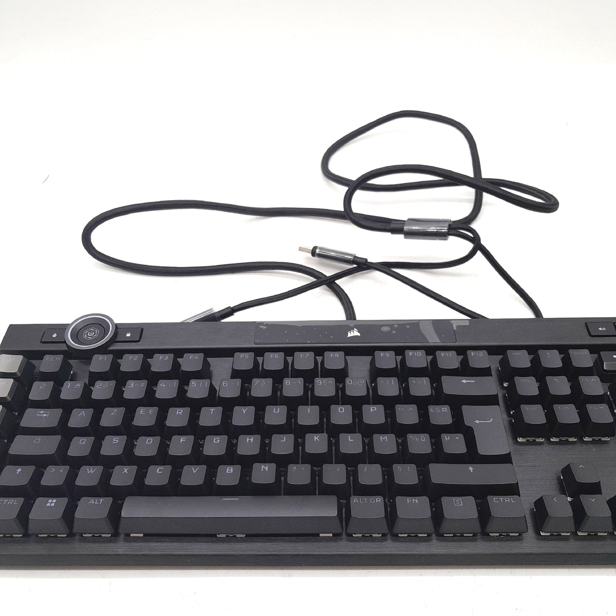 Corsair K100 RGB Mechanische Gaming Tastatur Mechanische Switches Cherry MX Französisches Layout