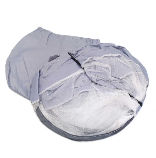 LINSOCLE Moskitonetz Pop Up 200 x 100 x 73 cm Faltbares Mückennetz Tragbar und Leicht