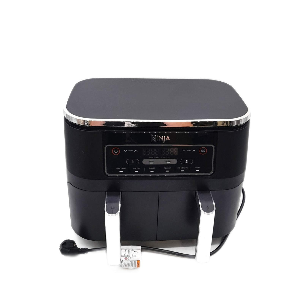 Ninja Heißluft Fritteuse Küchengeräte AF300EU Schwarz Multifunktional