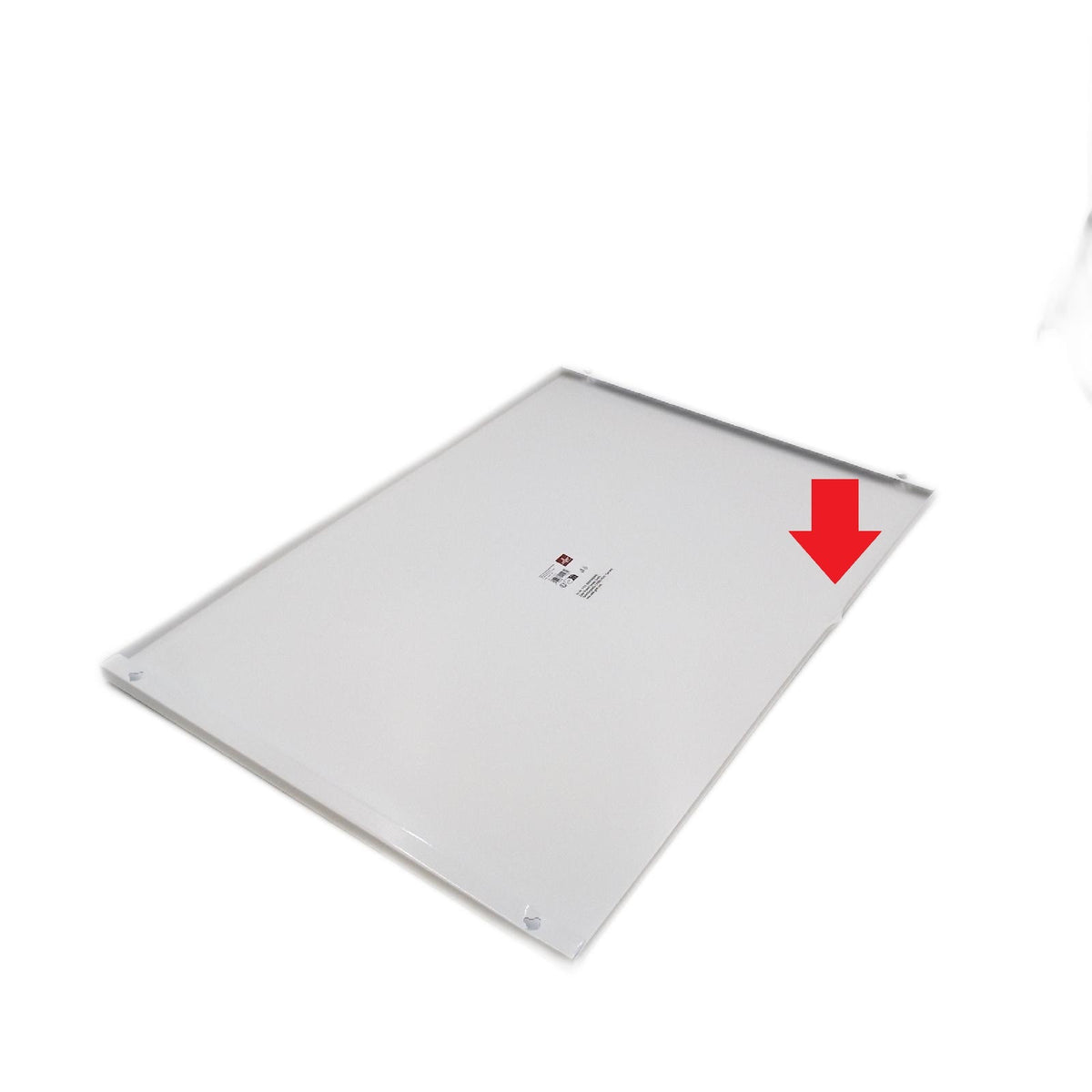 Zeller 11123 Magnettafel Metall Weiss 40 x 60 cm Blech leicht verb