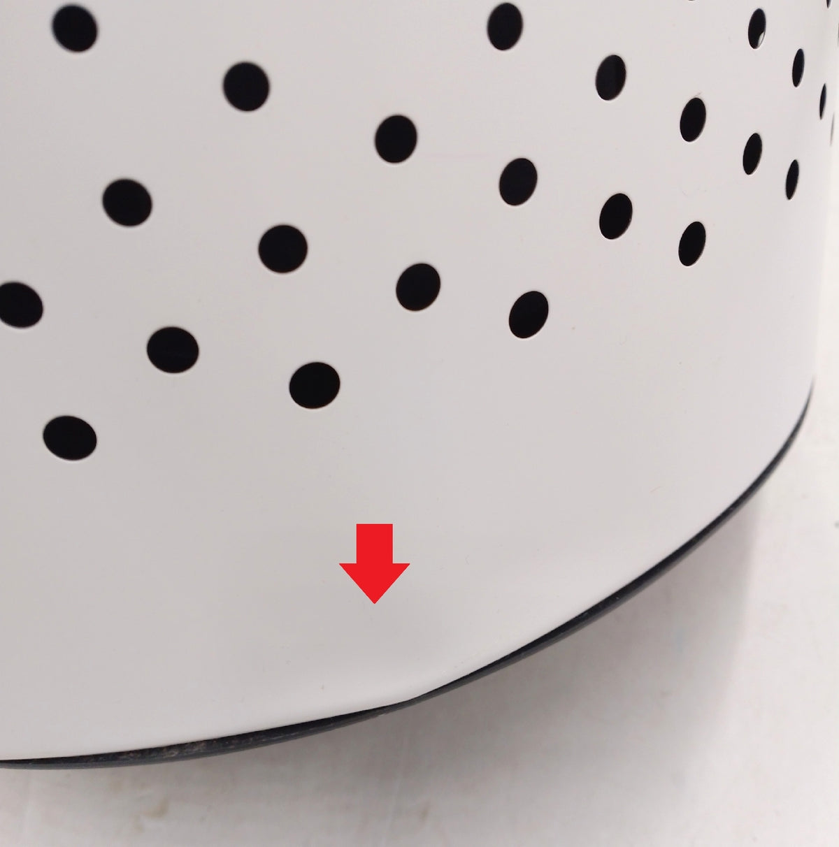 Brabantia Wäschekorb QuickDrop Öffnung mit Baumwollwäschesack weiß gebraucht mit Gebrauchsspuren