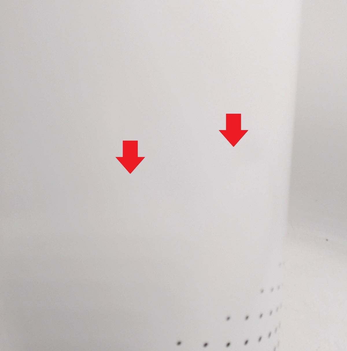 Brabantia Wäschekorb QuickDrop Öffnung mit Baumwollwäschesack weiß gebraucht mit Gebrauchsspuren