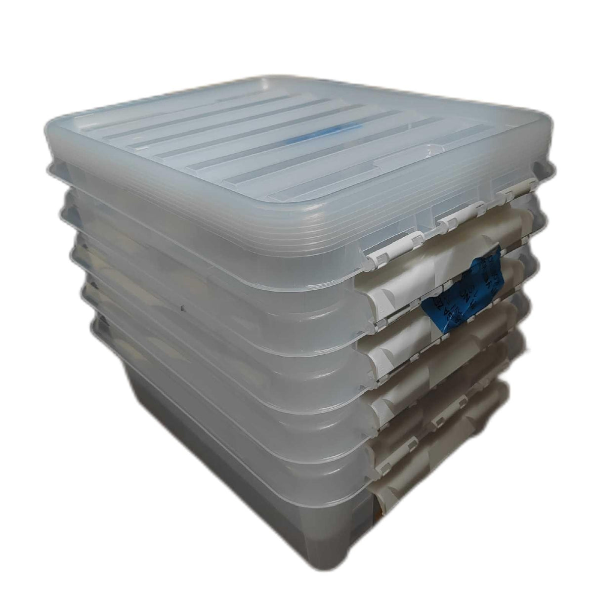 SmartStore Aufbewahrungsboxen 5er Set 20L Stapelbar 5