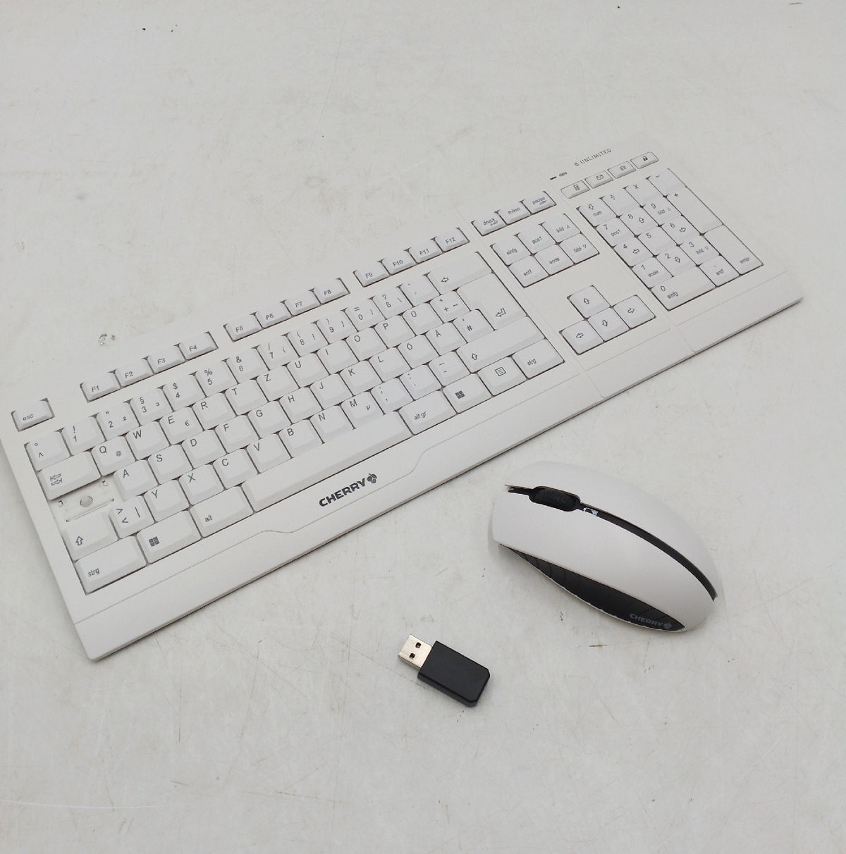 CHERRY B Unlimited 3 0 Wireless Tastatur Maus Deutsch QWERTZ keine Feststellt