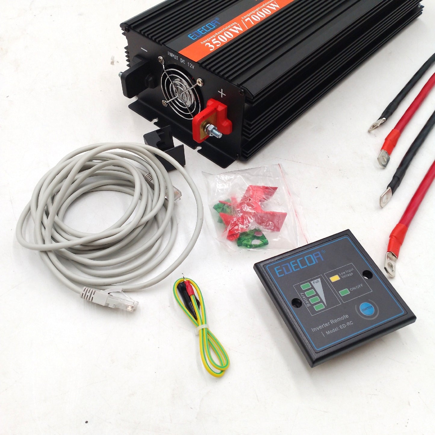EDECOA Spannungswandler Wechselrichter Elektronik 3500w Reiner Sinus
