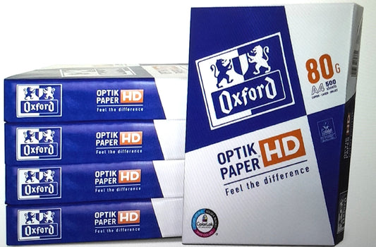 Oxford Kopier-Druckerpapier Premium 2.500 Blatt DIN A4 Papier 1 Box 5 Pack Copy